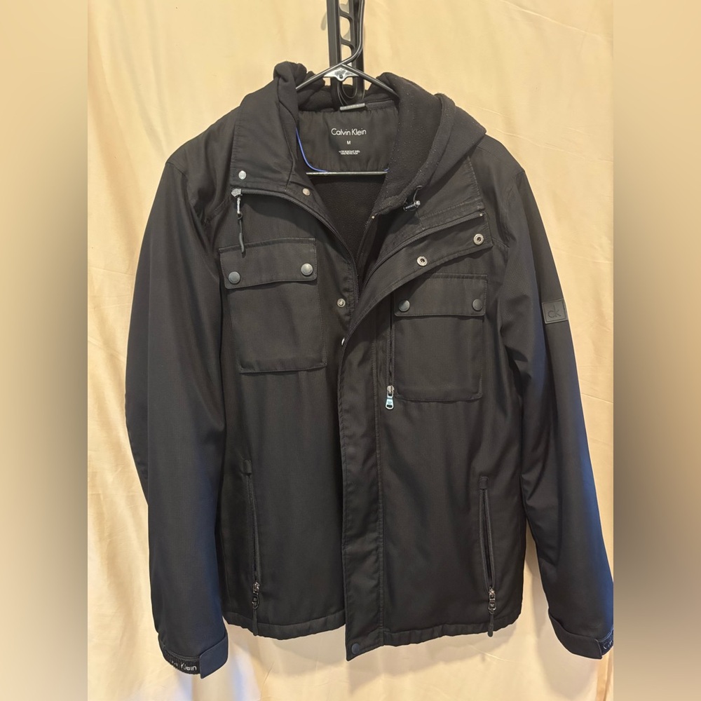 Calvin Klein Men's Military Style Jacket